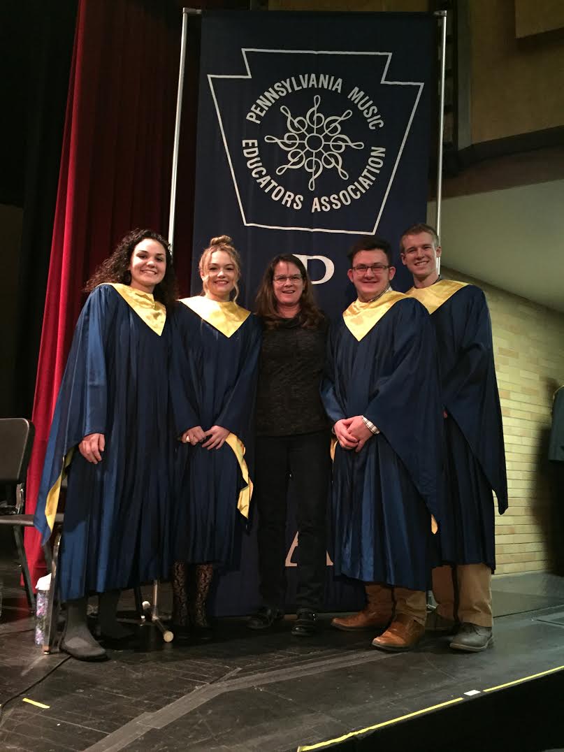 District Chorus successful for Saegertown seniors as three advance to Regions