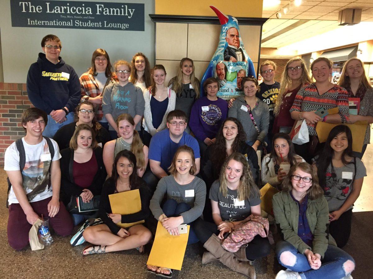 Cracking a book: Saegertown students attend Youngstown University  English Festival