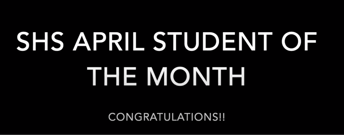 Saegertown Students of the Month April 2020