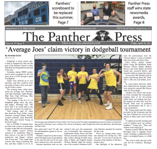 Volume 15 Issue 3: April 2021