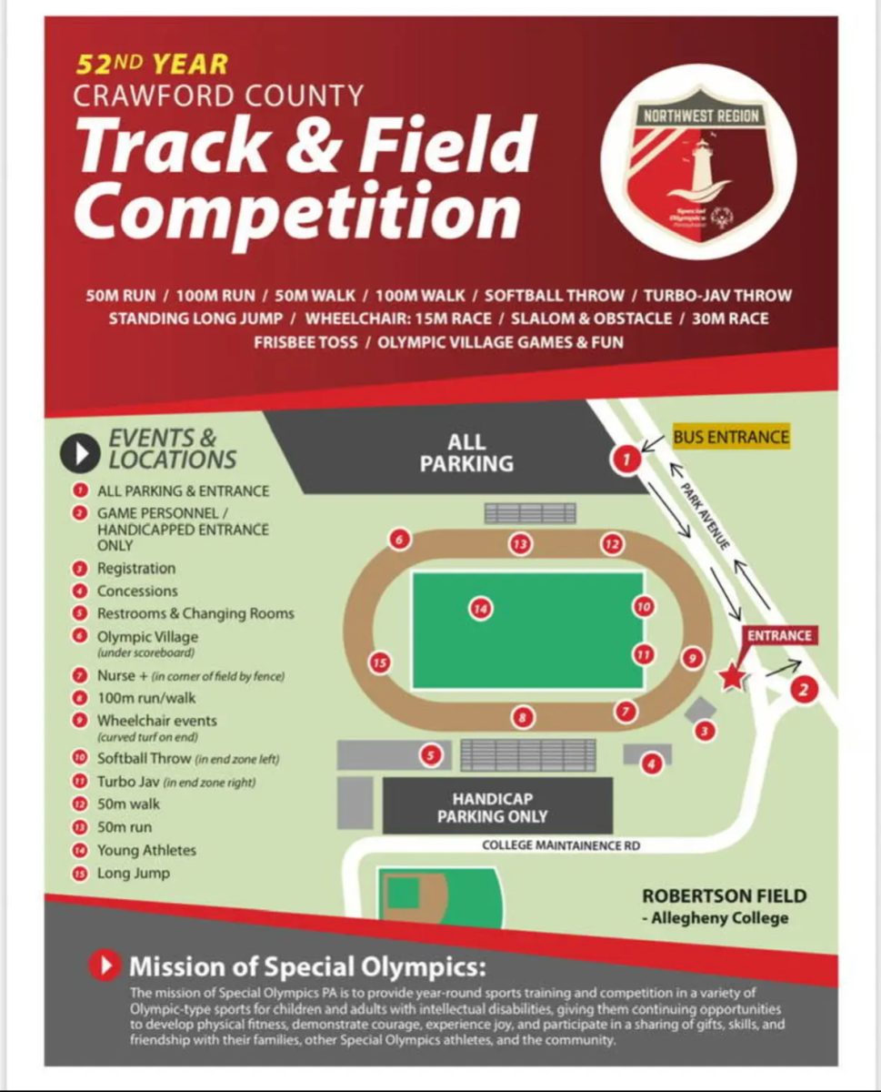 Meadville hosts Northwest Region’s Special Olympics