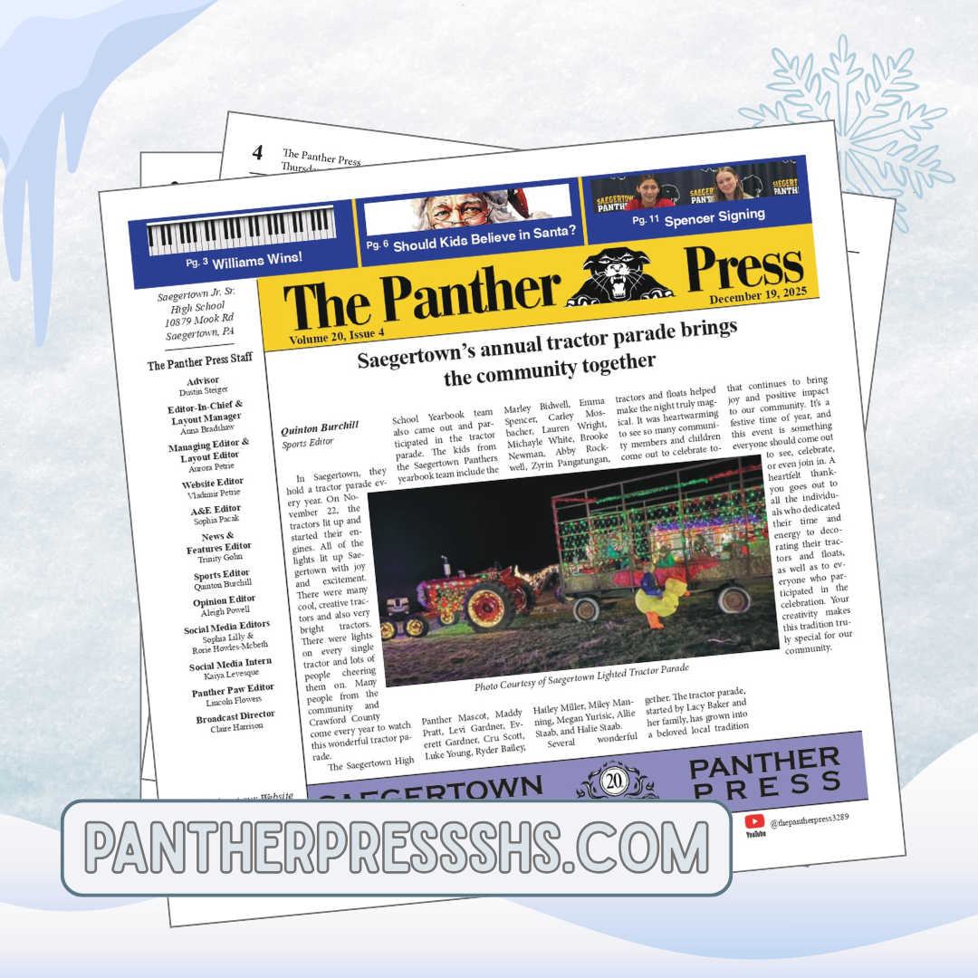 The holiday edition of The Panther Press is here.