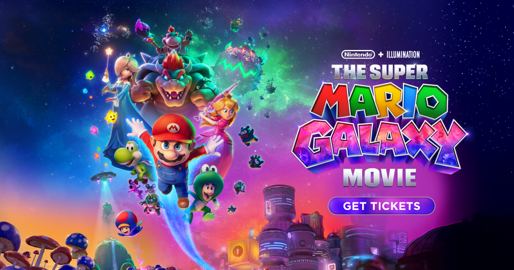 Photo courtesy of https://www.thesupermariogalaxymovie.com. 